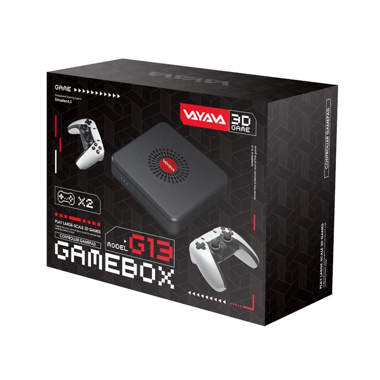 Consola de Videojuegos GAMEBOX G13 Sistema dual con TV Box con Mouse