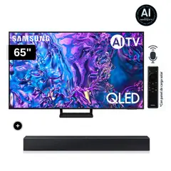 SAMSUNG - Televisor QLED 65 Tizen OS Smart Tv 4K 65Q70D + SoundBar