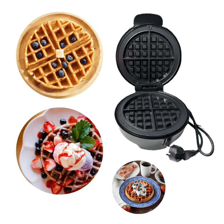 Wafflera Eléctrica - ¡Desayunos Deliciosos al Instante!