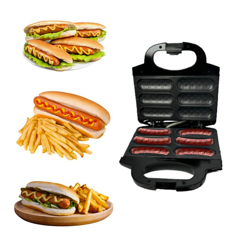 Máquina para Hot Dogs - ¡Snacks Deliciosos en Minutos!