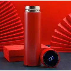 GENERICO - TERMO DIGITAL TOMATODO SMART BOTELLA ACERO INOXIDABLE CON FILTRO