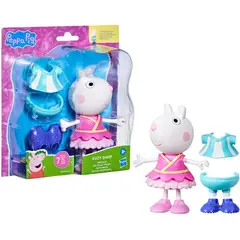 PEPPA PIG - - Suzy Oveja de 15cm con accesorios