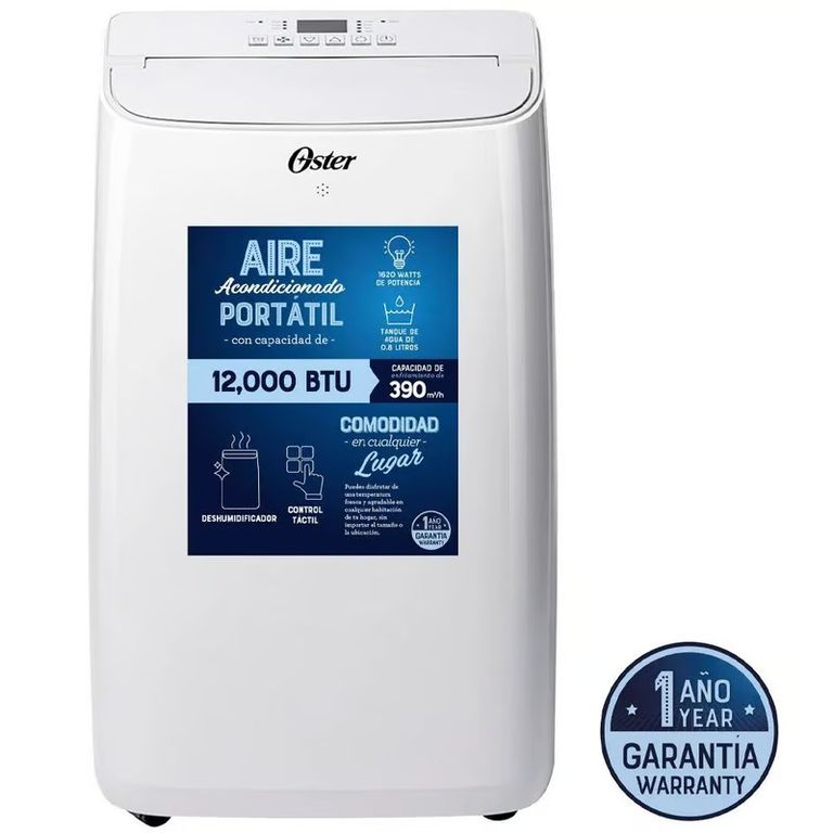 Aire Acondicionado Portátil OS-PACPOR1210FWE Blanco