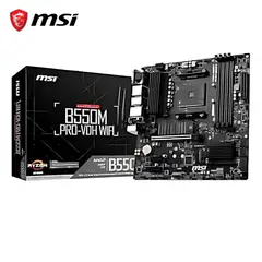 MSI - Motherboard B550M PRO-VDH WIFI AMD B550 AM4 Socket
