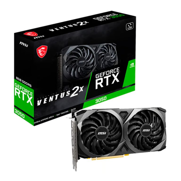 Tarjeta de video GeForce RTX 3050 VENTUS 6GB GDDR6