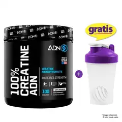 ADN - CREATINE Creatina Monohidratada NUTRITION 250 gramos