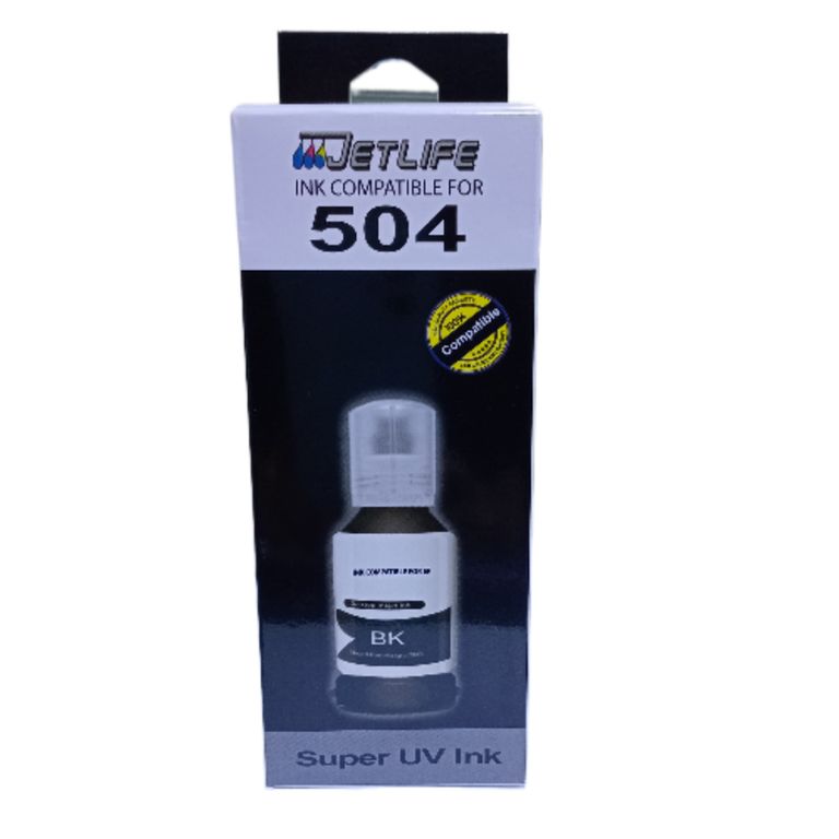 Tinta JetLife T504- Black
