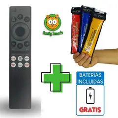 GENERICO - Control Remoto para Tv Samsung Con voz Modelo RM-G2500 + Funda