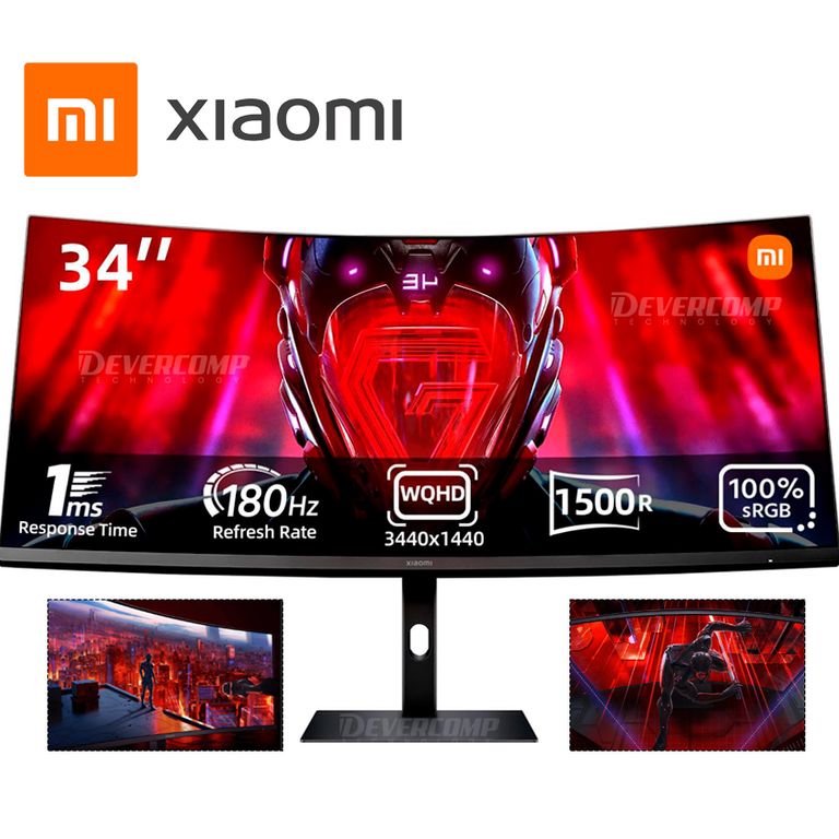 Monitor Curvo 34 G34WQi WQHD 180Hz HDMI DP