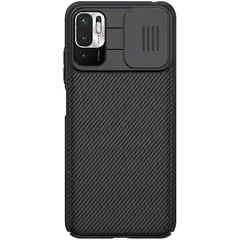 NILLKIN - Case CamShield para Redmi Note 10 5G - Carcasa - Negro