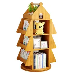 DIBA MUEBLES - Librero Infantil Giratorio Kaito Madera Armado