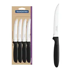 TRAMONTINA - JUEGO DE CUCHILLOS PARA ASADO IPANEMA X 12 PIEZAS