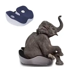 CARJOLLITY - Cojín de asiento PREMIUM hemorroides ciática coxis cadera