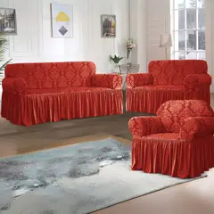 SALA FABULOSA - Funda de mueble 3-2-1 labrado imperial - Lacre