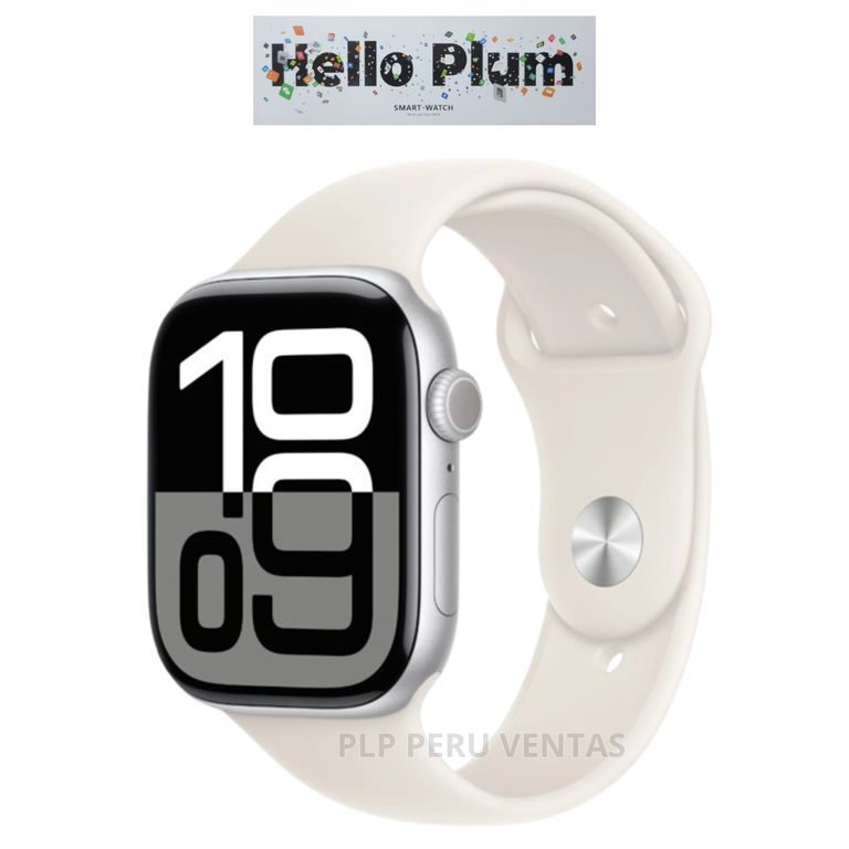 Smartwatch Hello 3 Plum 46mm 2025 Amoled Plata