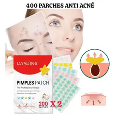 OEM - 400 Parches ANTI ACNÉ - ESPINILLAS de Hidrocoloides en Estrella