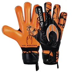 HO SOCCER - GUANTE DE ARQUERO CON VARILLAS FLAT AXIAL ORANGE - NIÑO
