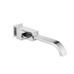 GENERICO - Llave de agua fría LL502-3207 Acero Inoxidable Plateado