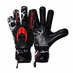 HO SOCCER - GUANTE DE ARQUERO CON VARILLAS FLAT AXIAL BLACKOUT - NIÑO