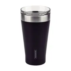 TRAMONTINA - VASO TERMICO CON TAPA 550 ML NEGRO EXATA