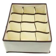 GENERICO - Pack X 2 Organizador de Ropa Interior 12 divisiones