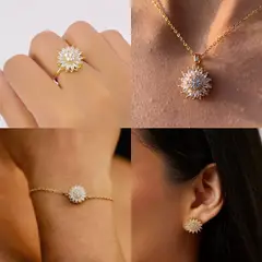 GENERICO - Set Girasol Giratorio Antiestres Love Dama