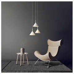 GENERICO - Alfombra Champiñon Decoghar Black Natural IC15652 120x180cm