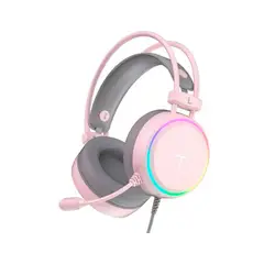 T-DAGGER - Audifonos Gamer Sona T-Rgh304P Pink
