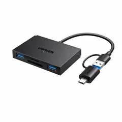 UGREEN - Lector de Memorias 4 en 1 Cm812 45167