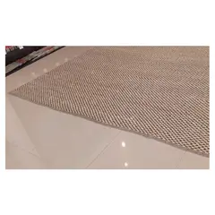 GENERICO - Alfombra Yute Decoghar Chess Grey/Black IC14544 280x365cm