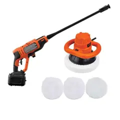 BLACK+DECKER - Hidrolavadora a Presión + Pulidora Orbital 10 Black + Decker KP12K-K3