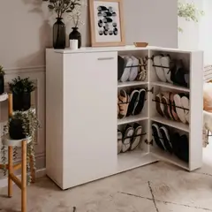 GENERICO - Zapatera Ginny Blanco Coricha Home