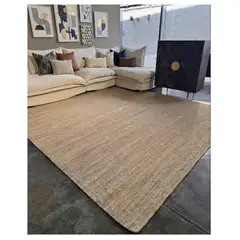 GENERICO - Alfombra Yute Decoghar Grey IC15187 280x365cm