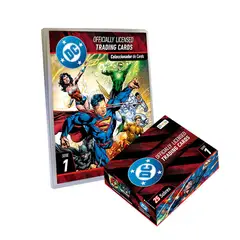 EDITORIAL BERLIN - CARDS DC SERIE 1 BINDER COLECCIONADOR + PAQUETON 25 SOBRES