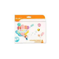 Y PLUS - Crayones Peanut Pastel Estuche X 24