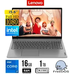LENOVO - LAPTOP V15 G4 IRU156 FHD TN Core i7-1355U 16GB 1TB SSD FREEDOS