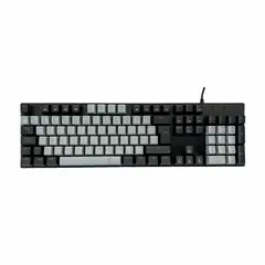 T-DAGGER - Teclado Gamer Naxox Rainbow T-Tgk310-Gw-Sp Grey Red Switch