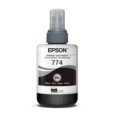 EPSON - Botella de tinta 774 T774120 140ml tinta negra