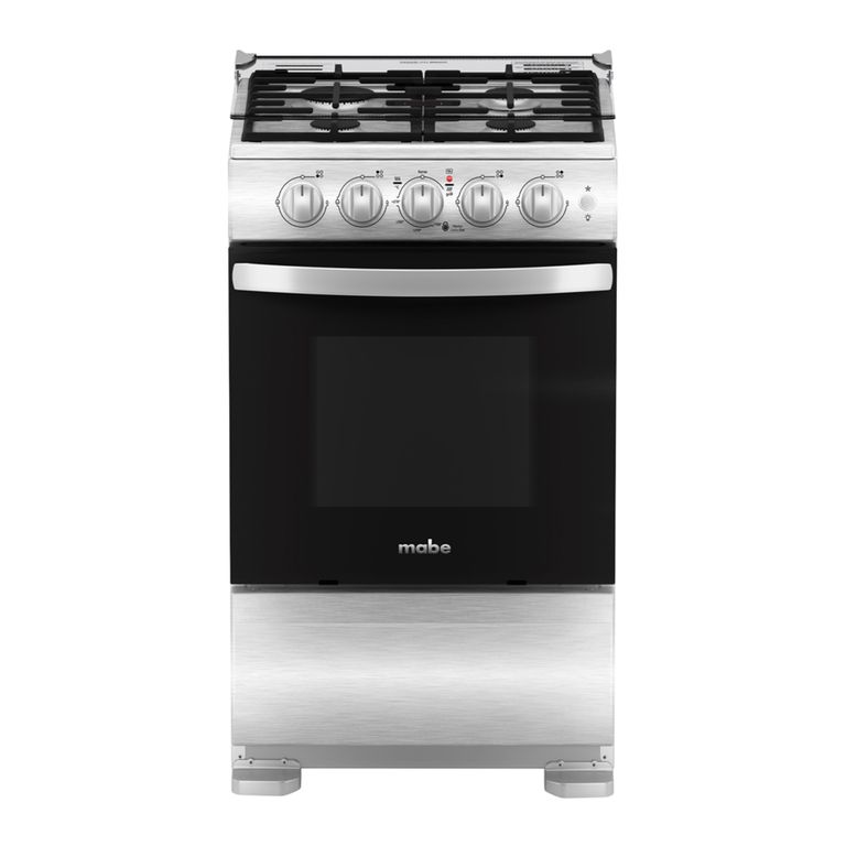 Cocina de Piso a Gas 52CM Inox CMP5140FX1