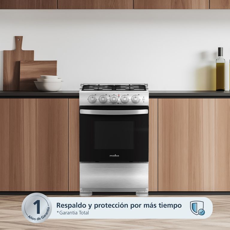 Cocina de Piso a Gas 52CM Inox CMP5140FX1