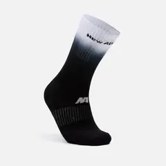 NEW ATHLETIC - Medias Canillera44 Negro Con Blanco Unisex