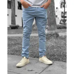 ALDO'S SINCE 1986 - 0101014057-ALDOS-PANTALON DRILL SKINNY DE EDICIÓN LIMITADA