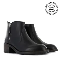ECCO - Botas Casual Mujer Texana04 Negro Cuero