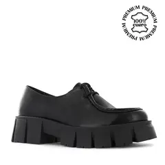 ECCO - Mocasines Mujer Ginebra05 Negro Cuero Charol