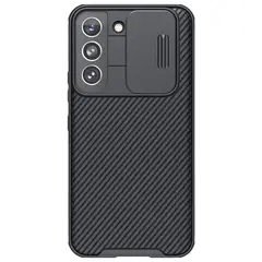 NILLKIN - Case CamShield para Samsung S22 - Carcasa - Negro