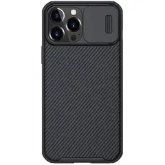 NILLKIN - Case CamShield para iPhone 13 Pro - Carcasa - Negro
