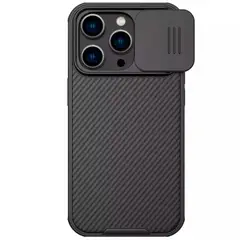 NILLKIN - Case CamShield para iPhone 14 Pro - Carcasa - Negro