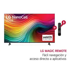 LG - TV 4K UHD 55 NANOCELLSMART TV 55NANO80PSA