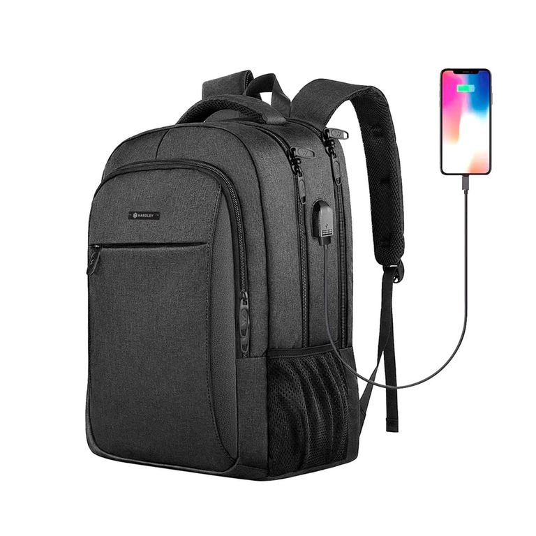 Mochila laptop Hardley Phantom - Negro - Mediano