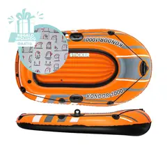 RYBIU IMPORT - Pack5 Bote Practico y Facil Anaranjado Y+Regalo Stickers
